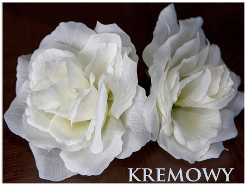 LAURA stroik na samochód ślubny KREM