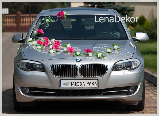 NOA - dekoracja ślubna na samochód