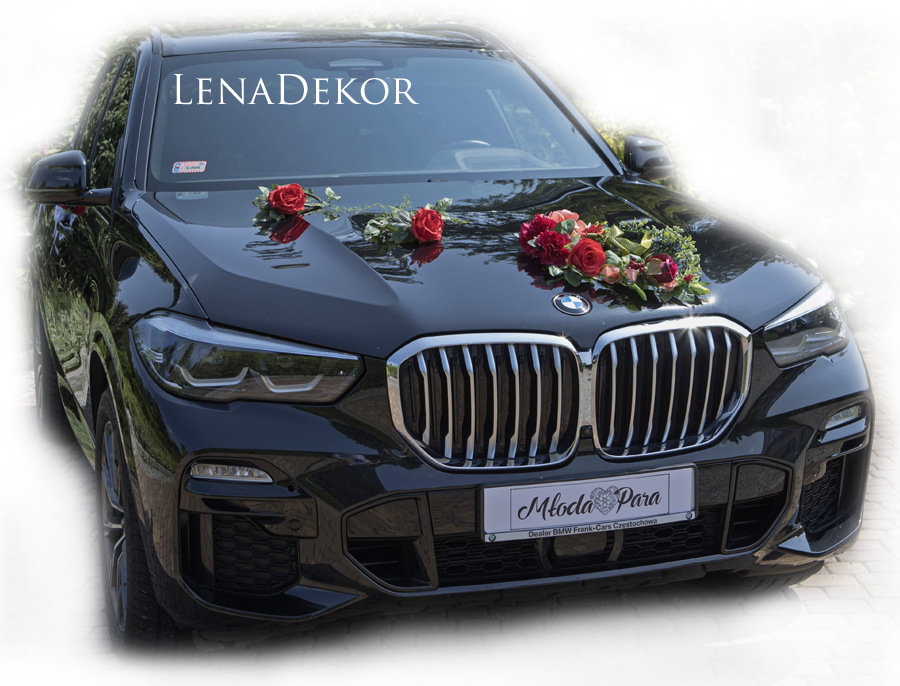WERA - ozdoba ślubna na samochód seria DELUXE