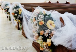 ORGANZA biała szerokość 40 cm